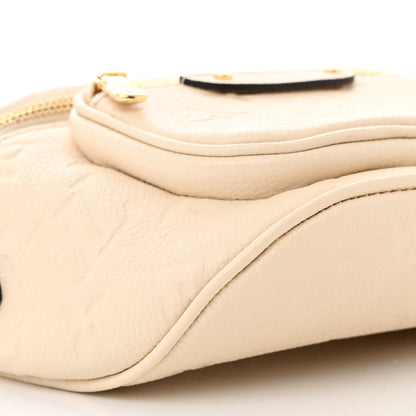Louis Vuitton Empreinte Mini Bumbag Cream 8 of 9