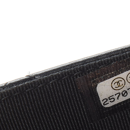 Chanel Lambskin Quilted Wallet On Chain WOC Black 8 of 14