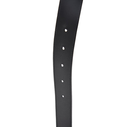 Gucci Pebbled Calfskin Logo Belt 100 40 Black 5 of 6
