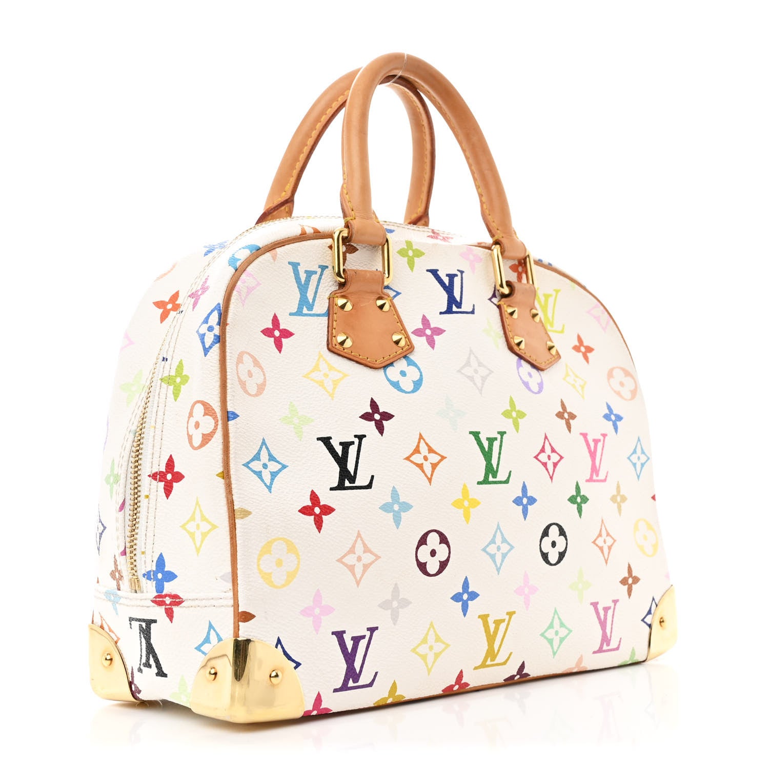 Louis Vuitton Monogram Multicolor Trouville White 3 of 11