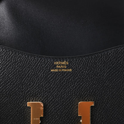 Hermes Epsom Constance Slim Wallet Black 6 of 9
