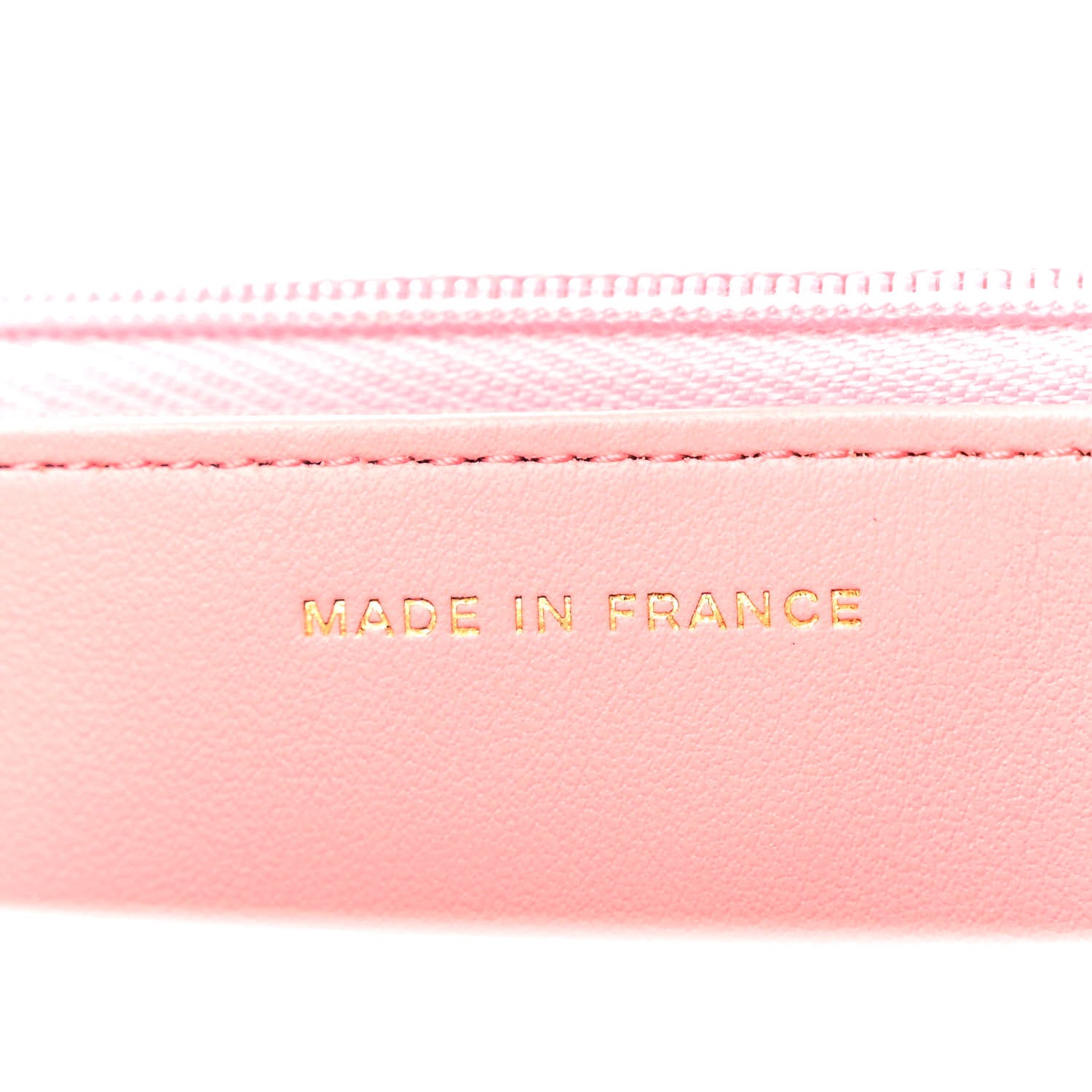 Chanel Caviar Quilted Wallet on Chain WOC Light Pink 7 of 11