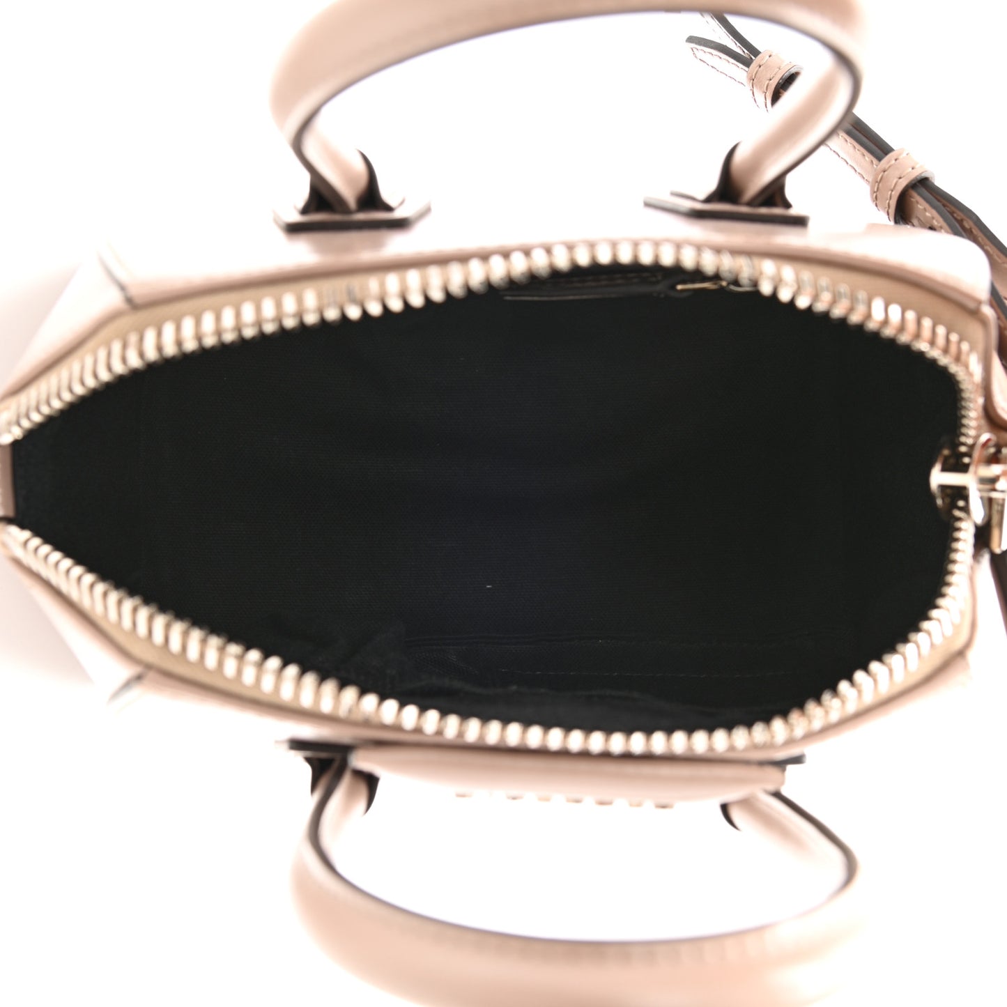 Shiny Lord Calfskin Mini Antigona Beige