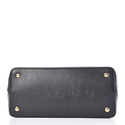 Fendi Vitello Elite Monster Petite 2Jours Tote Multicolor Black Grigio Polvere Multicolor 4 of 15