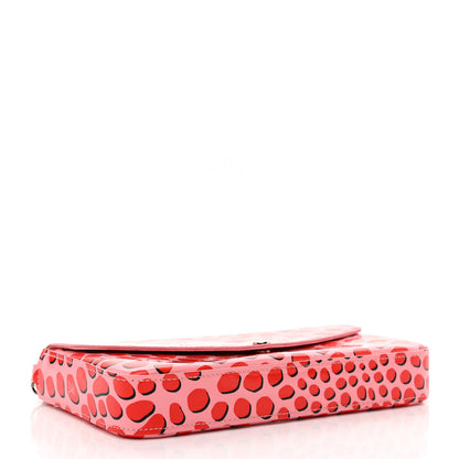 Louis Vuitton Vernis Jungle Dots Pochette Felicie Sugar Pink Poppy 5 of 11