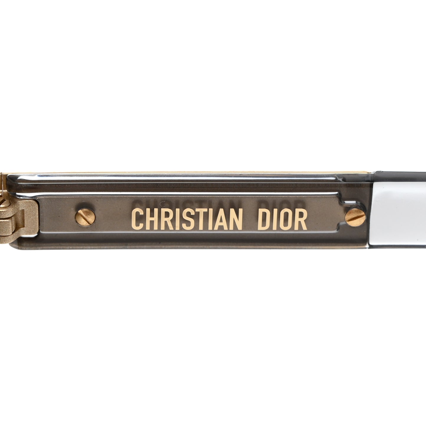 Diorsignature S5U Square Sunglasses Gold
