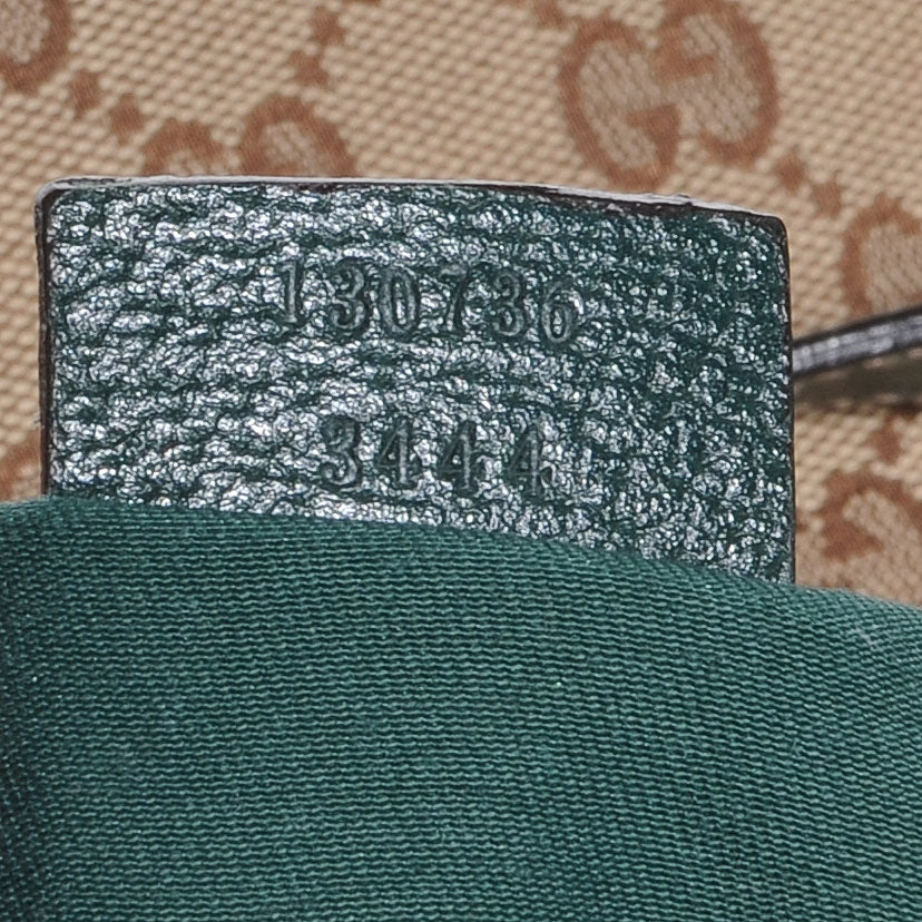 Monogram Medium Abbey Shoulder Bag Green