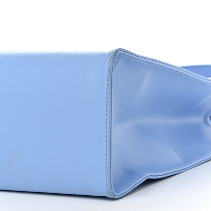 Telfar Vegan Leather Medium Shopping Bag Cerulean 4 of 16