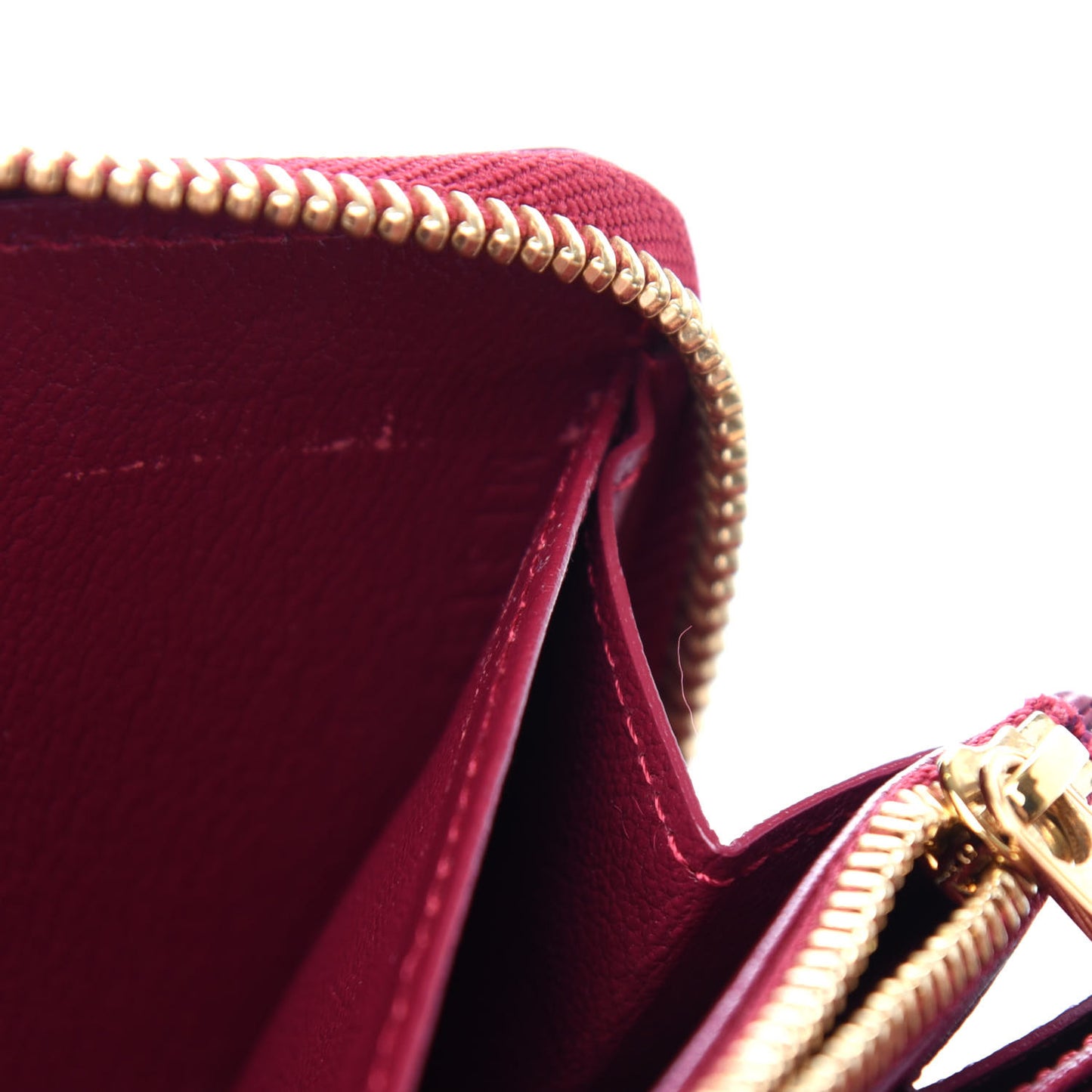 Ostrich Zippy Wallet Magenta
