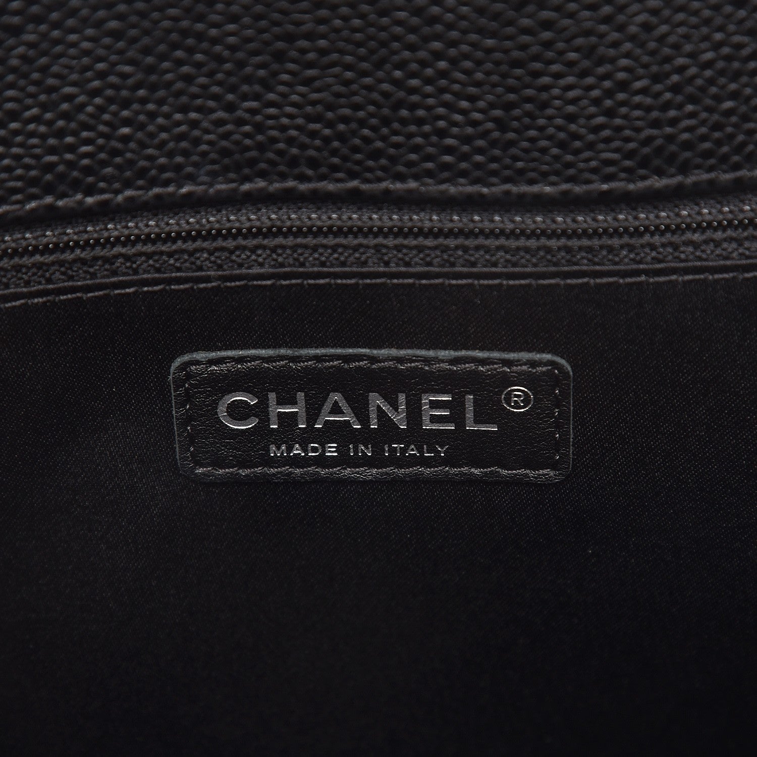 Chanel Caviar Quilted Grand Shopping Tote GST Black 6 of 8