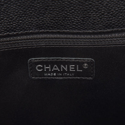 Chanel Caviar Quilted Grand Shopping Tote GST Black 6 of 8
