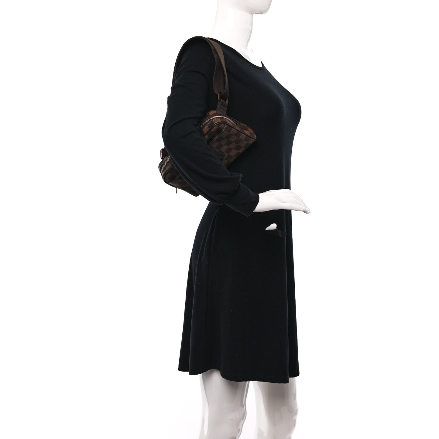 Damier Ebene Brooklyn Bum Bag