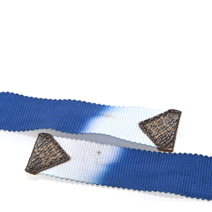 Louis Vuitton Canvas Escale Starboard Espadrille Flats 37.5 Blue 10 of 10