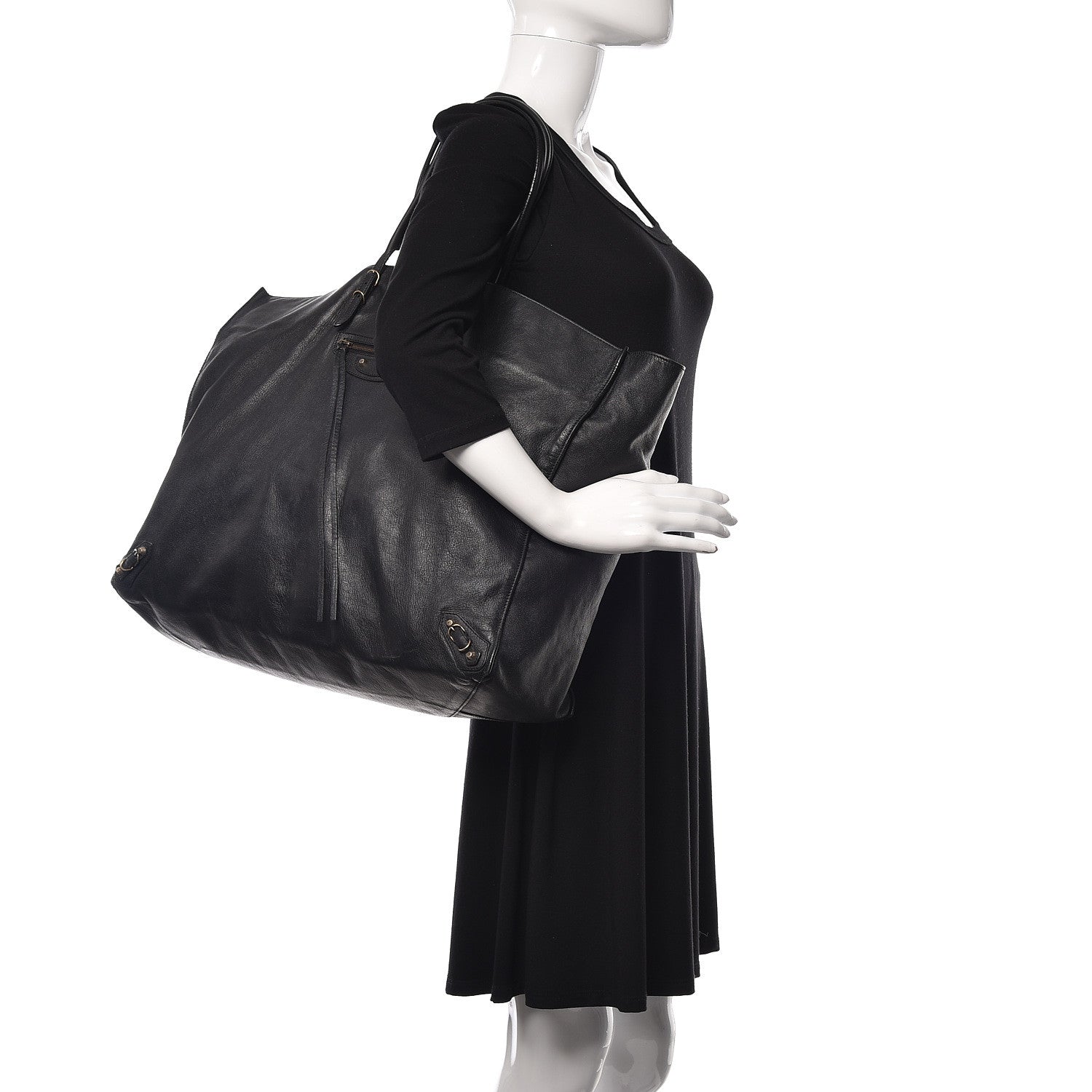 Balenciaga Veau Papier A3 Tote Black 2 of 16