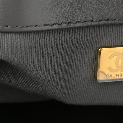 Chanel Lambskin Quilted Large Chanel 19 Flap Dark Grey 7 of 10