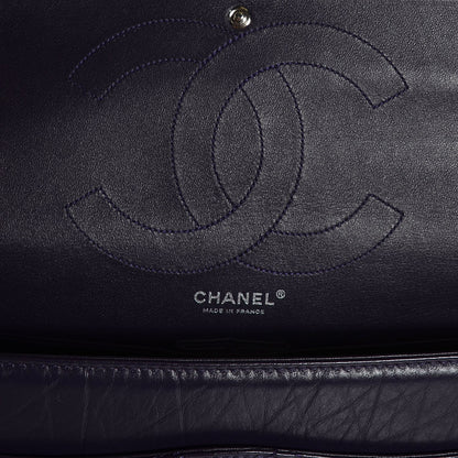 Chanel Aged Calfskin Quilted 2.55 Reissue 227 Flap Prune 7 of 8