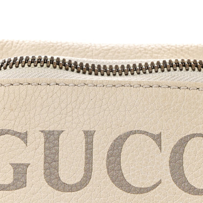 Gucci Grained Calfskin Small Logo Belt Bag White 8 of 13