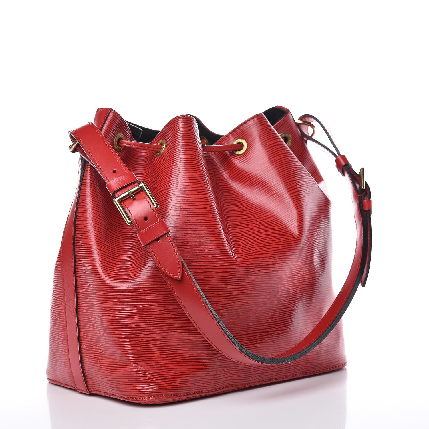 Louis Vuitton Epi Petit Noe Castillan Red 3 of 10