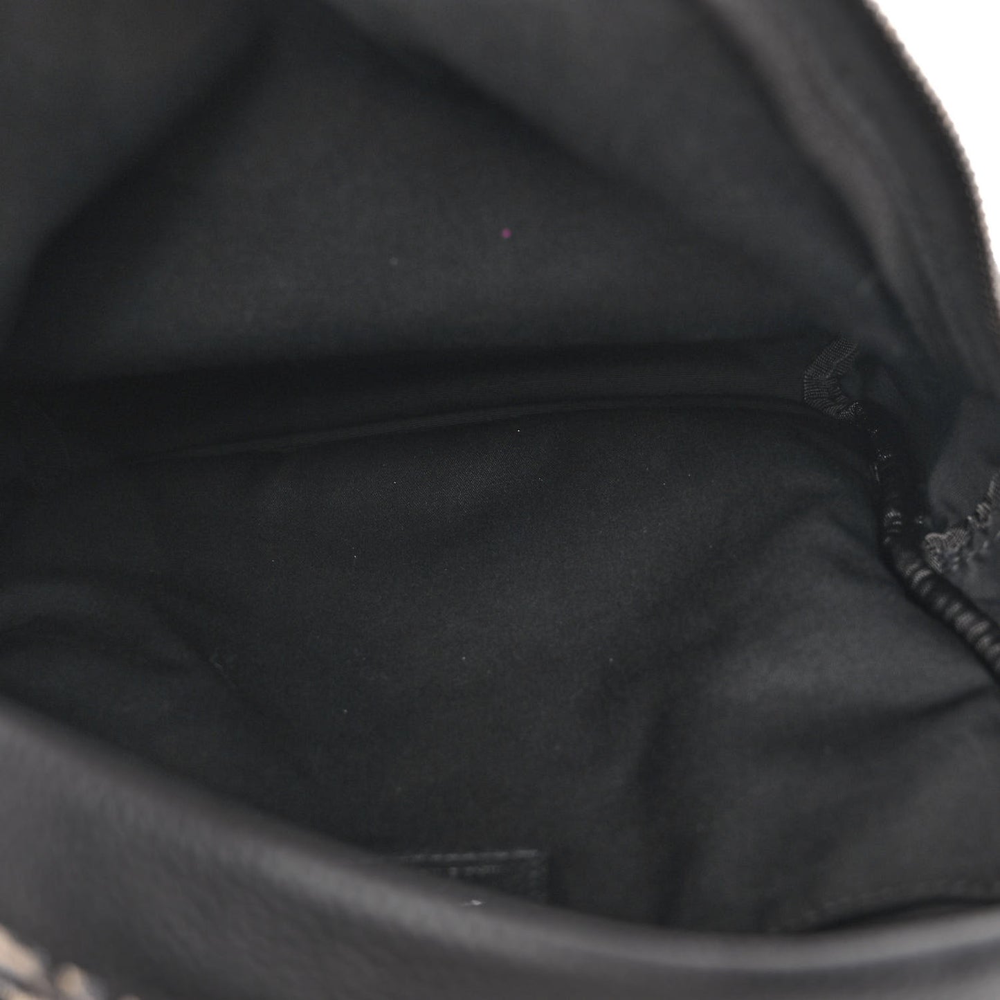 Oblique Calfskin Rider Kid's Backpack Beige Black