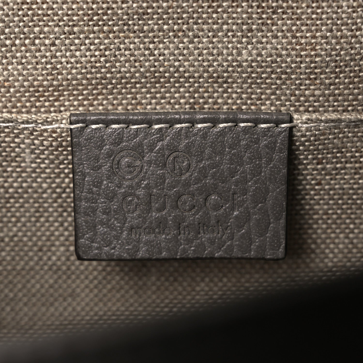 Gucci Dollar Calfskin Small Interlocking G Shoulder Bag Loess 6 of 11