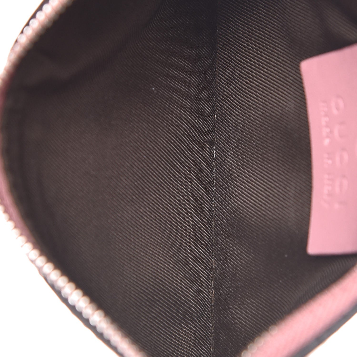 Gucci Guccissima Signature Key Case Carmine Rose 5 of 9