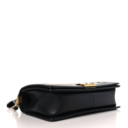 Chanel Calfskin Quilted New Medium Boy Flap Black 4 of 9