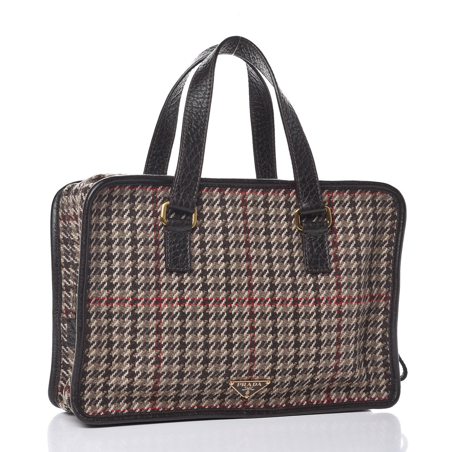 Tweed Satchel Ebano