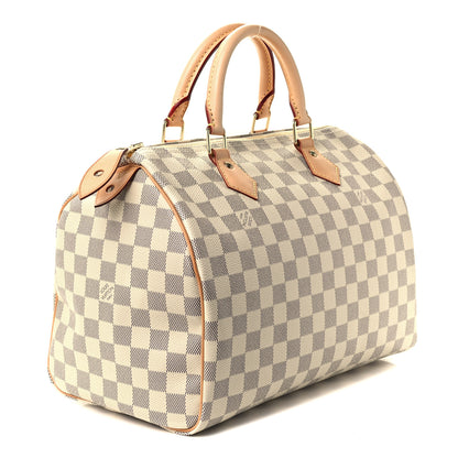 Louis Vuitton Damier Azur Speedy 30 3 of 10