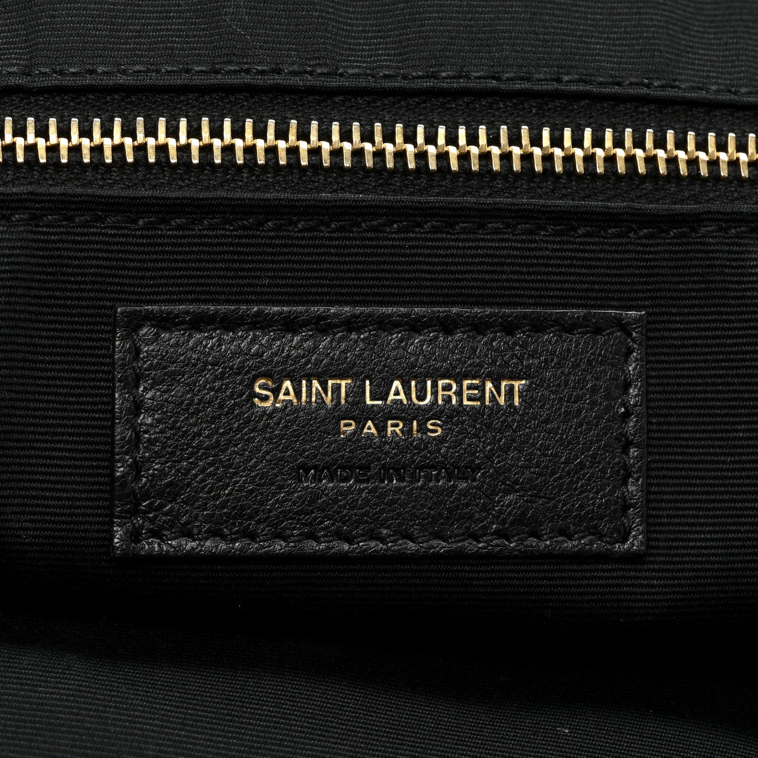 Saint Laurent Lambskin Quilted Maxi Icare Shopping Tote Black 7 of 17