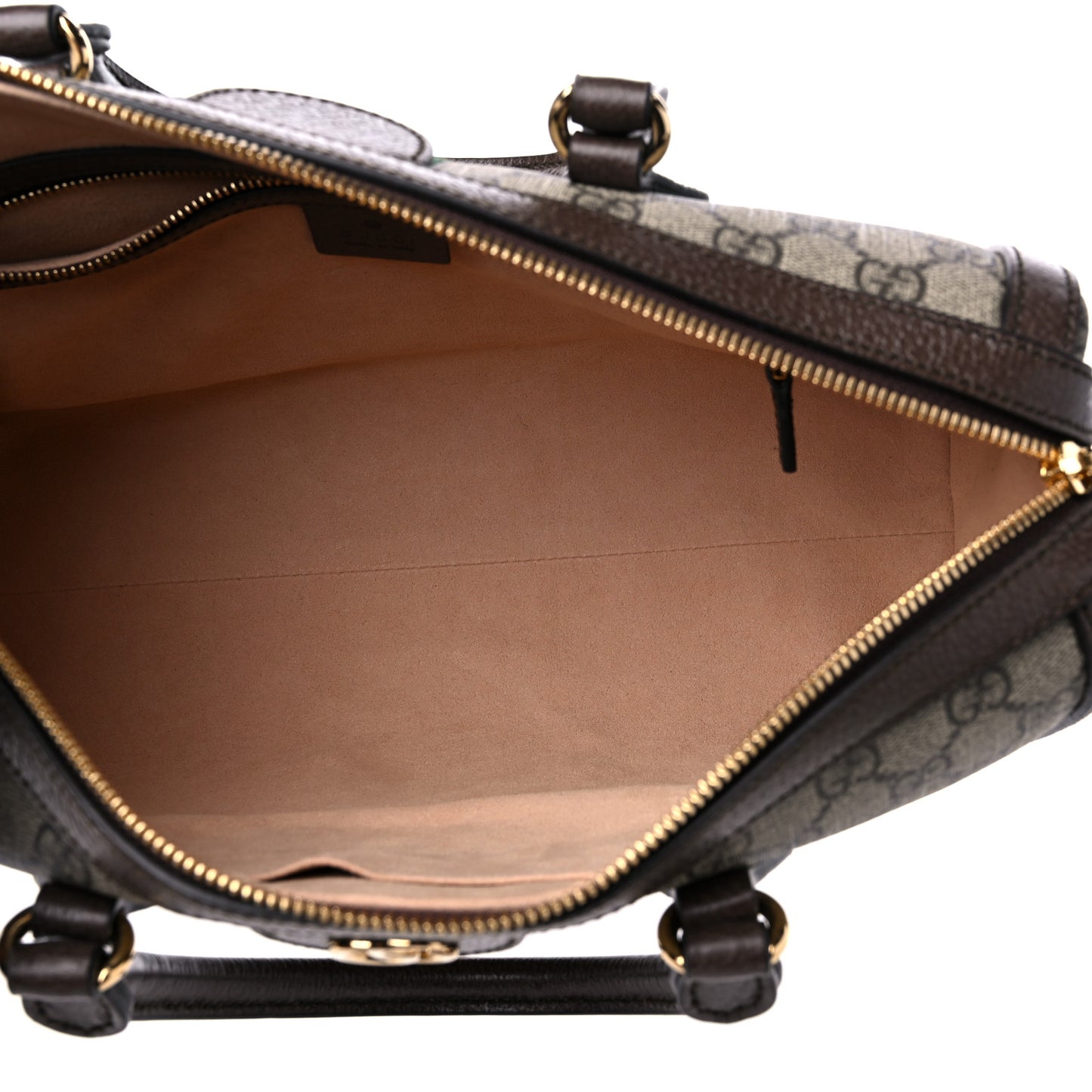 GG Supreme Monogram Web Medium Ophidia Boston Brown