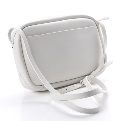 Balenciaga Calfskin Logo S Everyday Camera Bag White 3 of 10