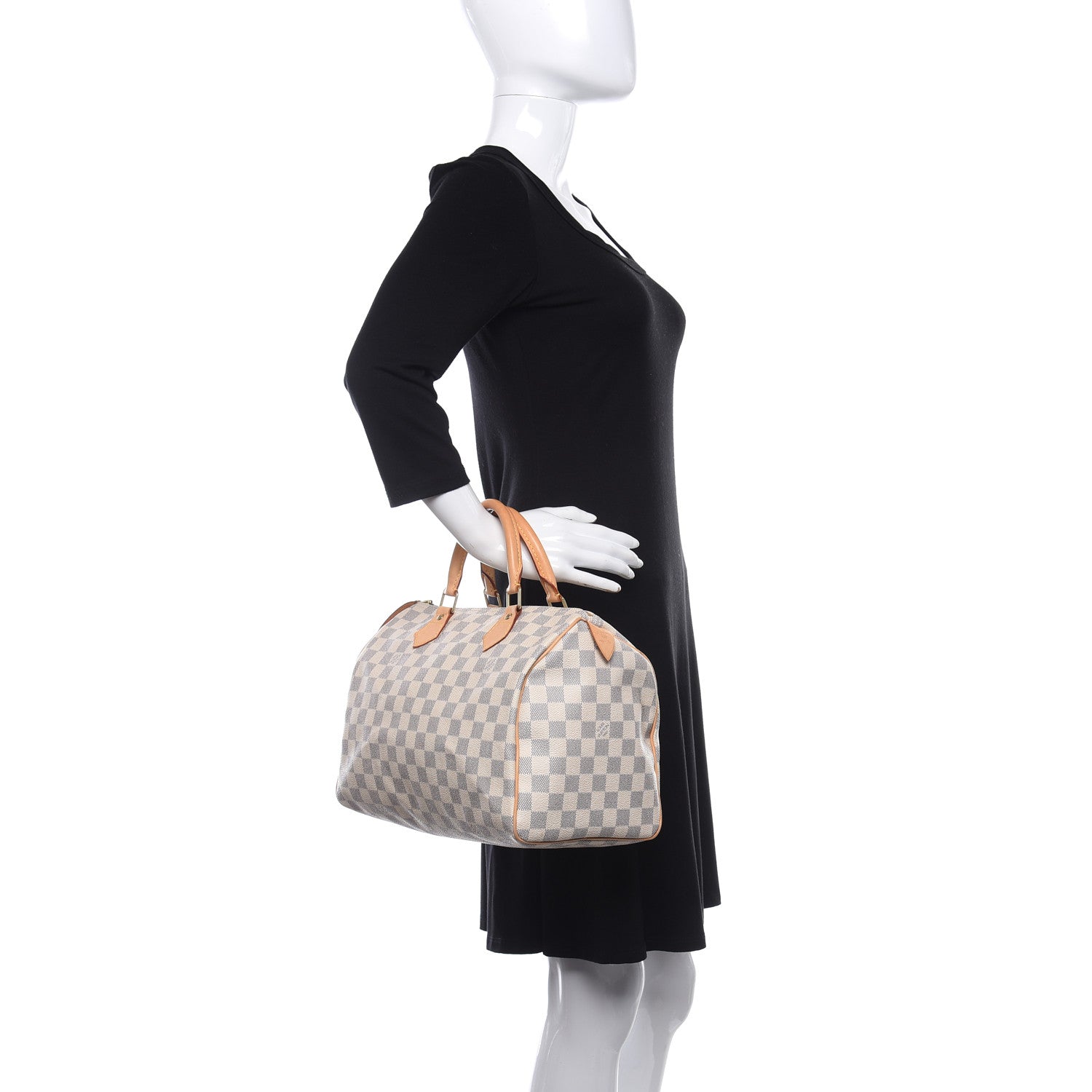 Louis Vuitton Damier Azur Speedy 30 2 of 11