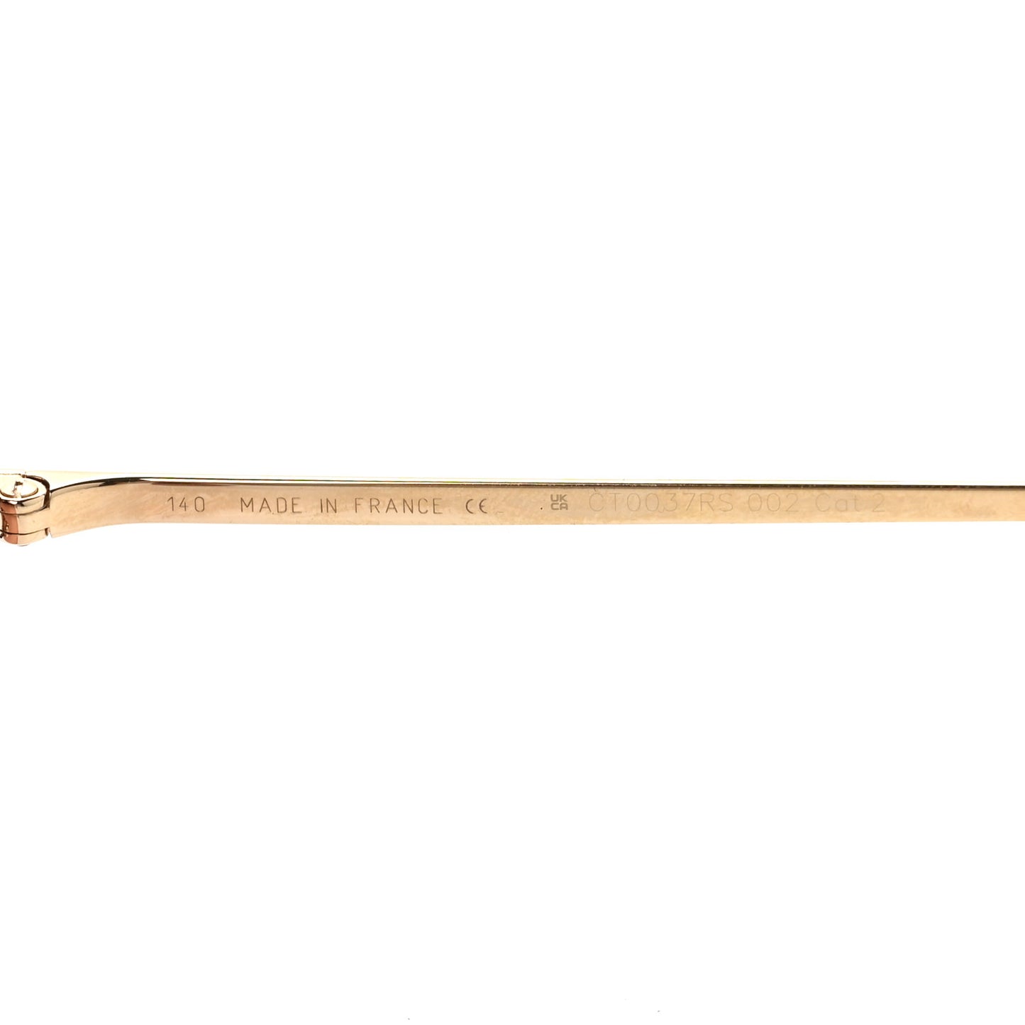 Signature C 60MM Square Sunglasses Gold
