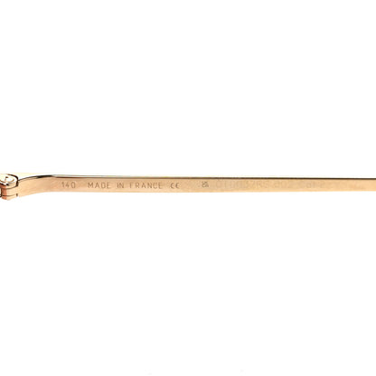 Cartier Signature C 60MM Square Sunglasses Gold 6 of 7