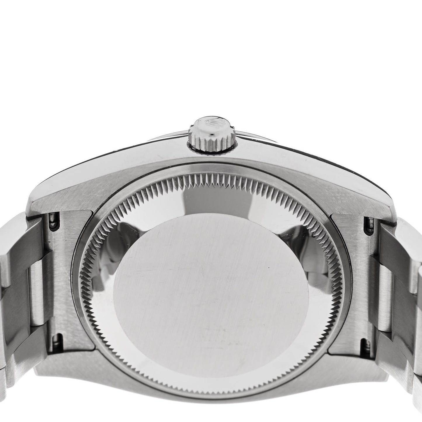 Stainless Steel 34mm Oyster Perpetual Watch Olive Green 114200