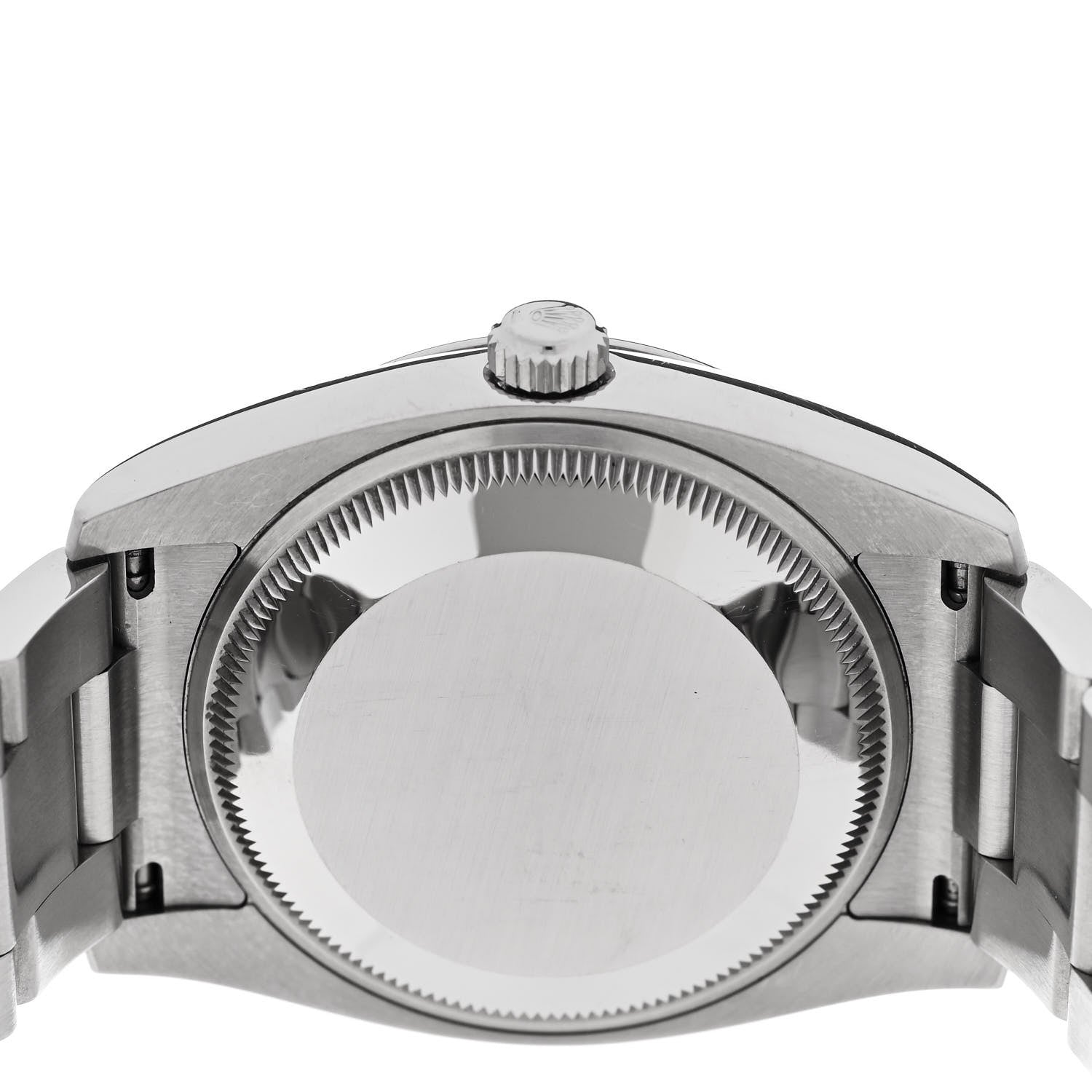 Rolex Stainless Steel 34mm Oyster Perpetual Watch Olive Green 114200 4 of 5