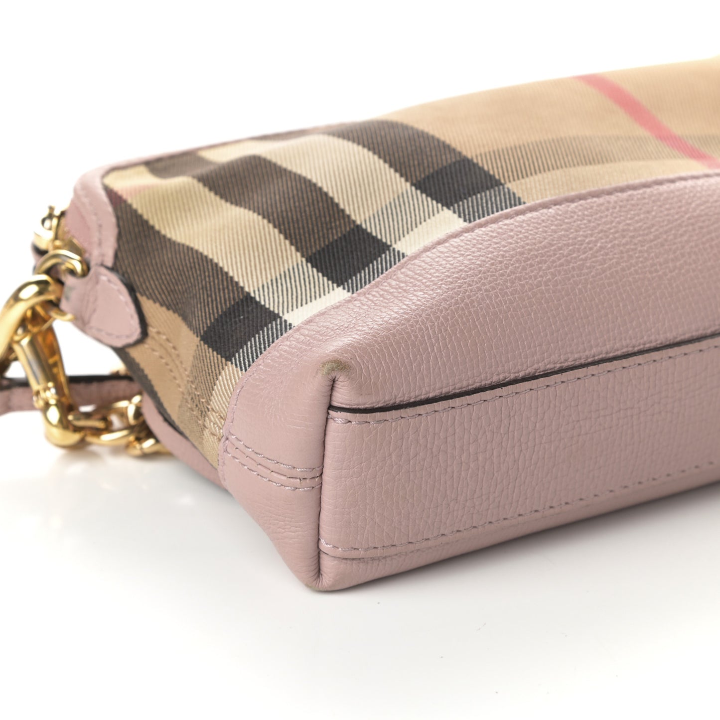 House Check Crossbody Bag Pink