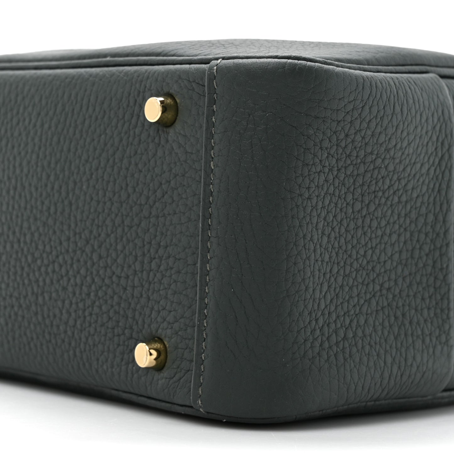 Taurillon Clemence Mini Lindy 20 Vert Fonce