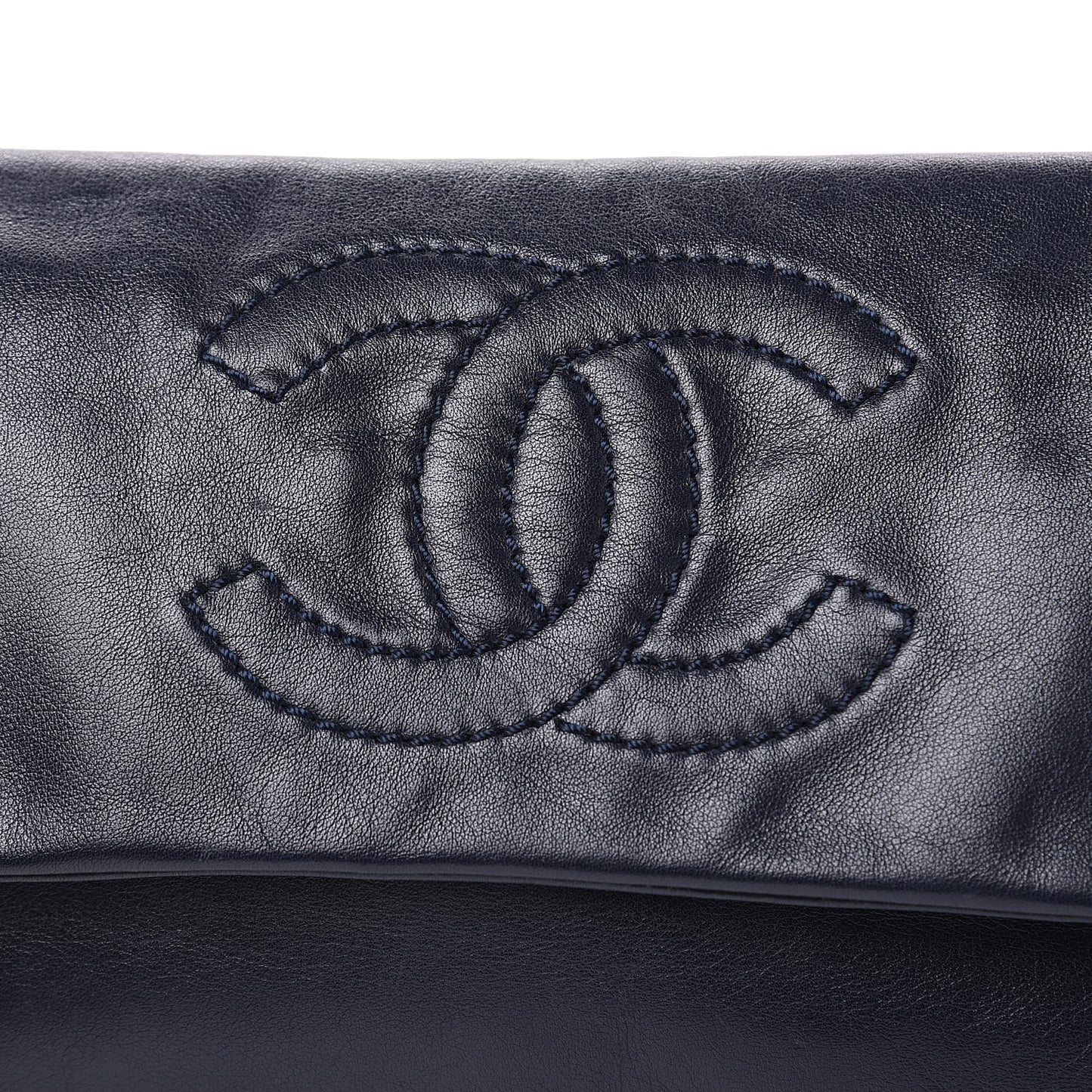 Lambskin Medium Rodeo Drive Flap Navy