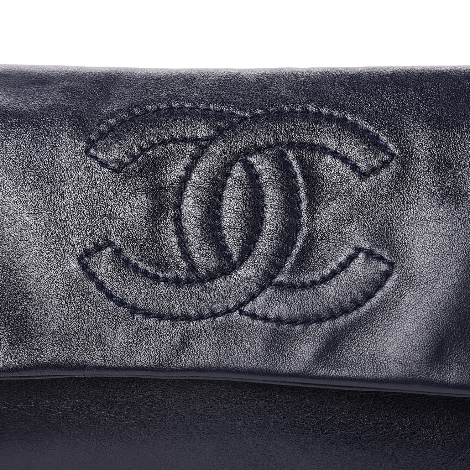 Chanel Lambskin Medium Rodeo Drive Flap Navy 11 of 14