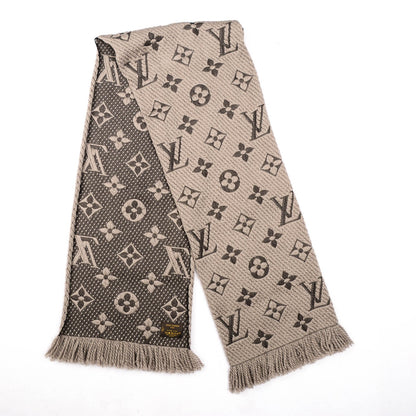 Louis Vuitton Wool Silk Logomania Scarf Verone 3 of 4
