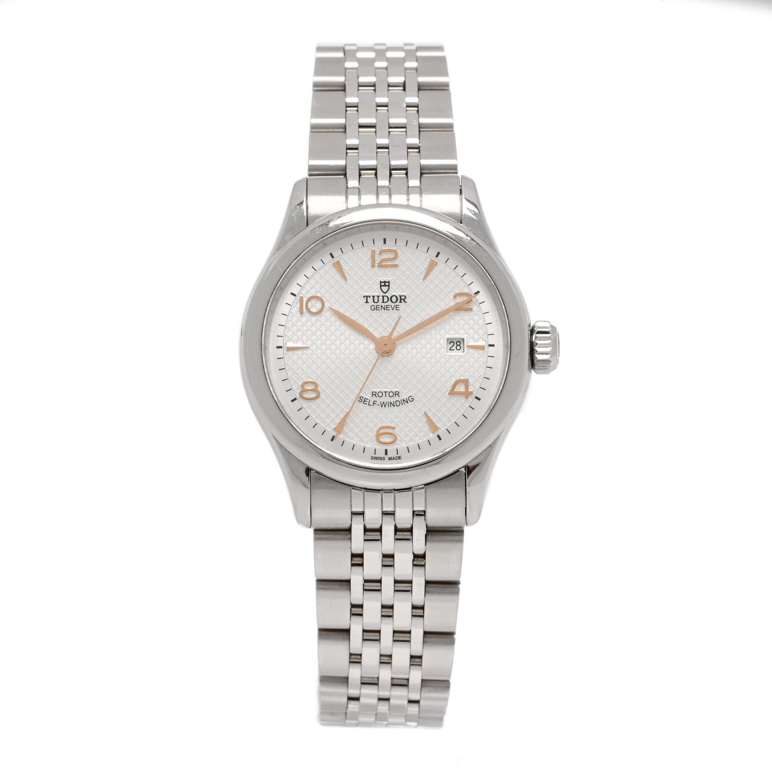 TUDOR Stainless Steel 36mm 1926 Automatic Watch White 91450 1 of 5