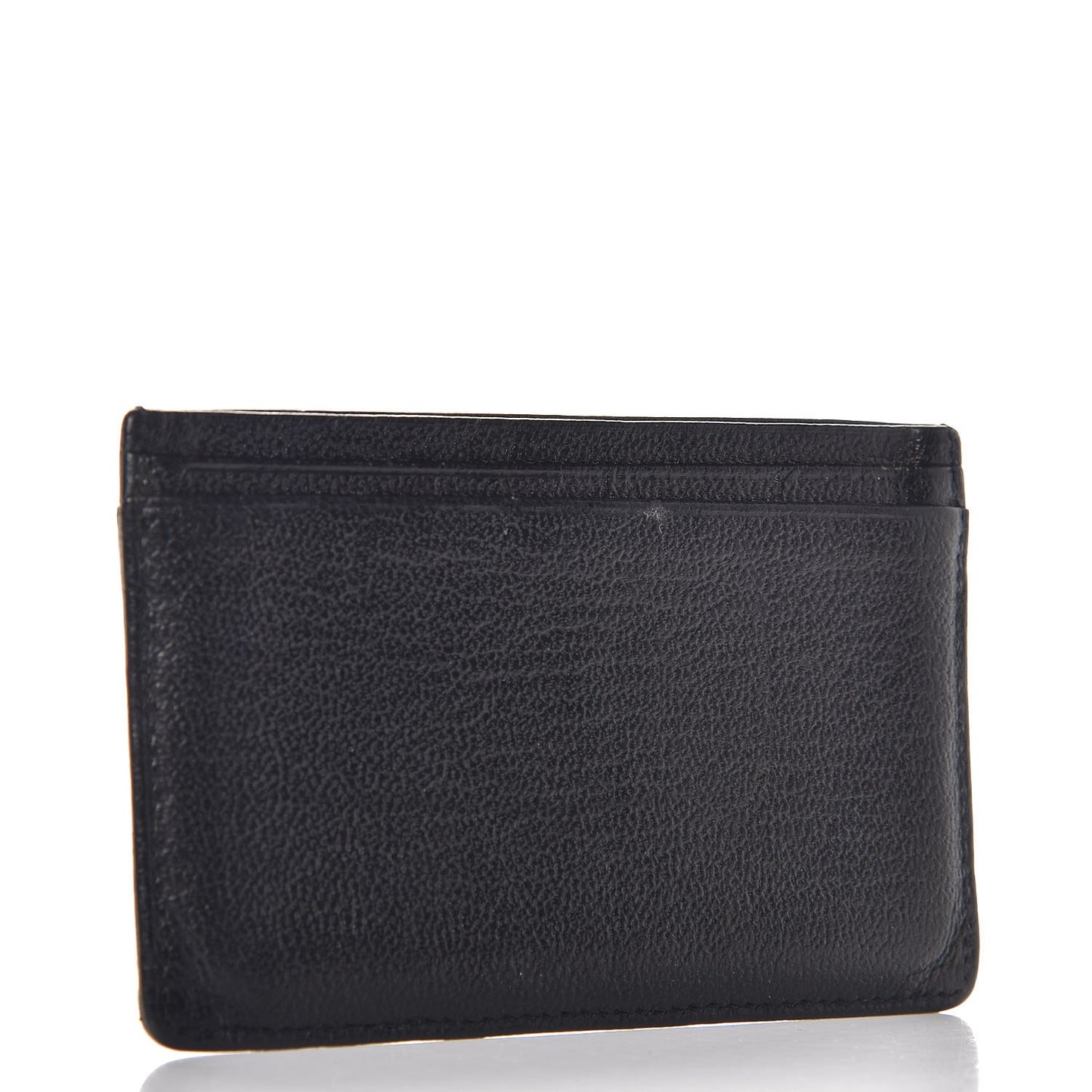 Goatskin CC Card Holder Black