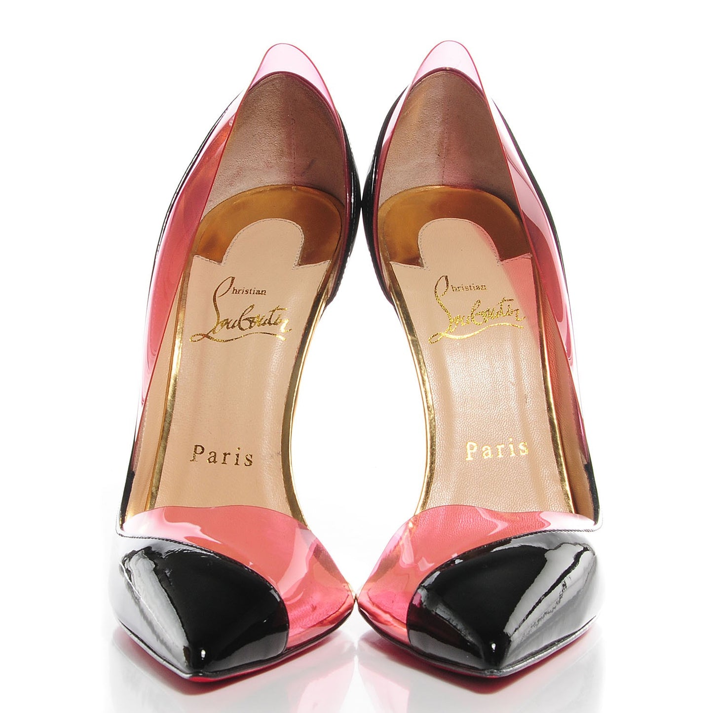 Patent PVC Miss Rigidaine 120 Pumps 38 Black