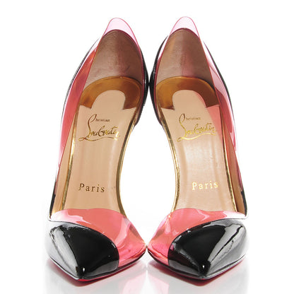 Christian Louboutin Patent PVC Miss Rigidaine 120 Pumps 38 Black 2 of 7