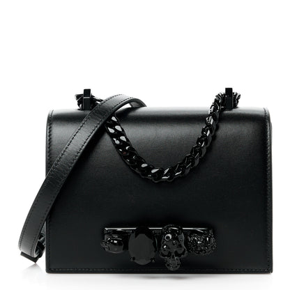 Alexander McQueen Calfskin Knuckle Crossbody Black 1 of 11