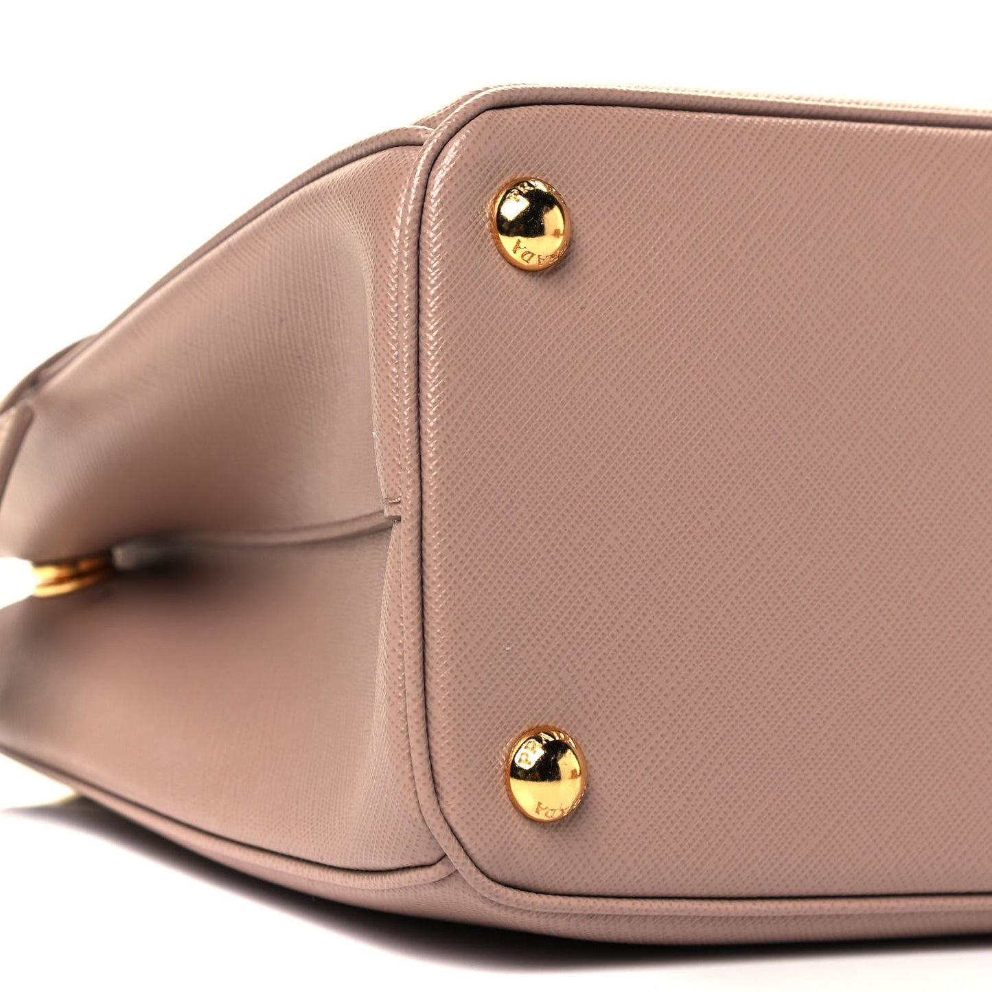 Saffiano Small Galleria Double Zip Tote Cipria