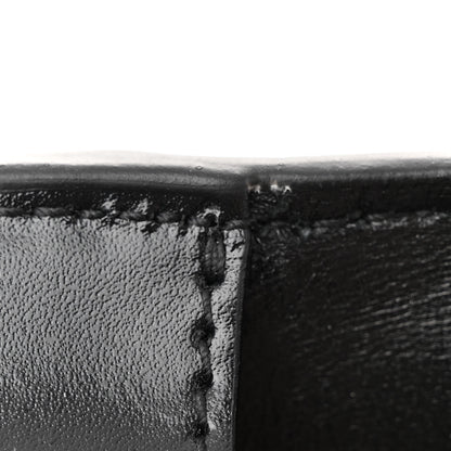 Balenciaga Shiny Box Calfskin Hourglass Chain Bag Black 12 of 12