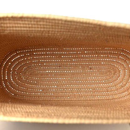 Loewe Raffia Small Square Basket Tote Bag Natural Tan 5 of 8
