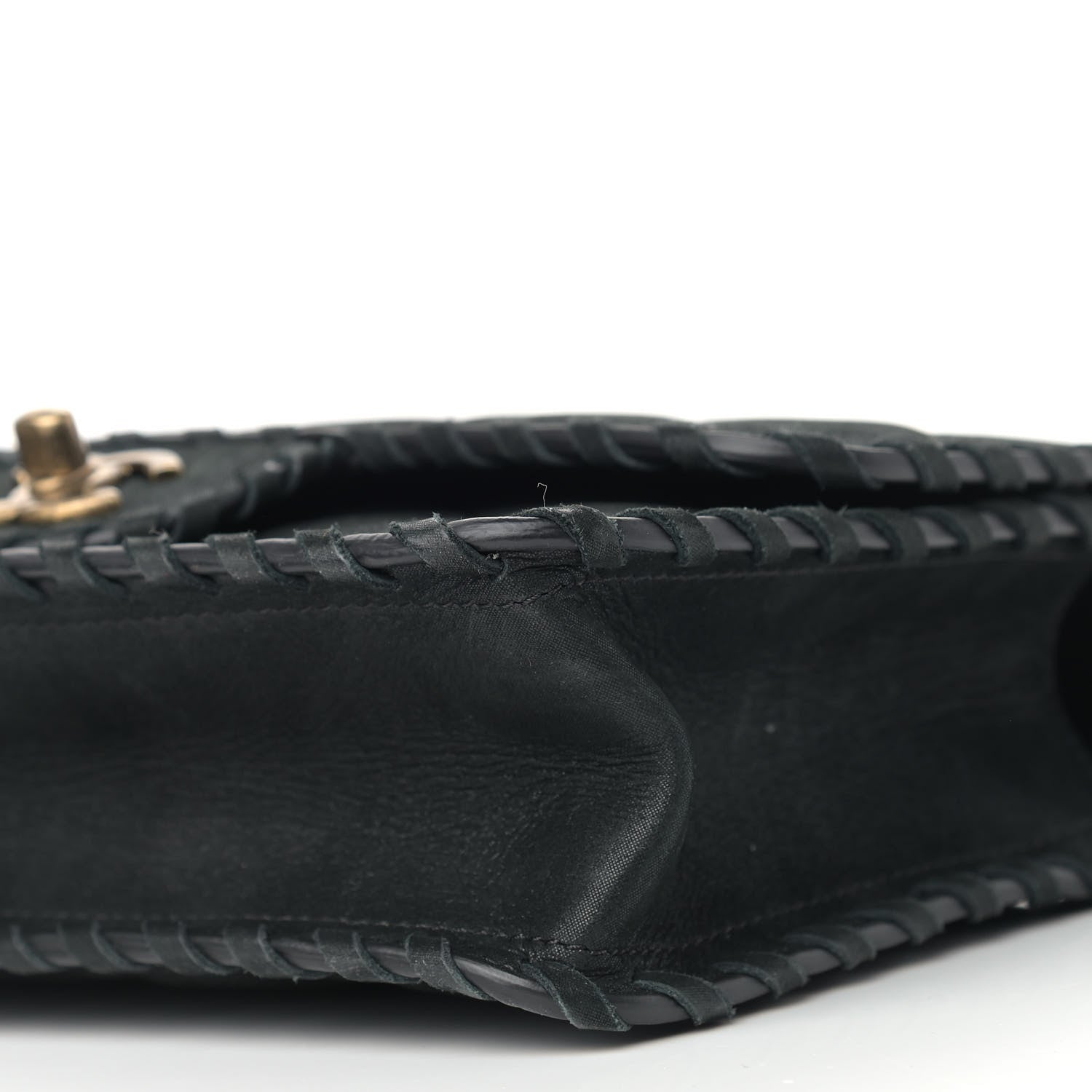 Chanel Iridescent Calfskin Small Happy Stitch Flap Black 10 of 10